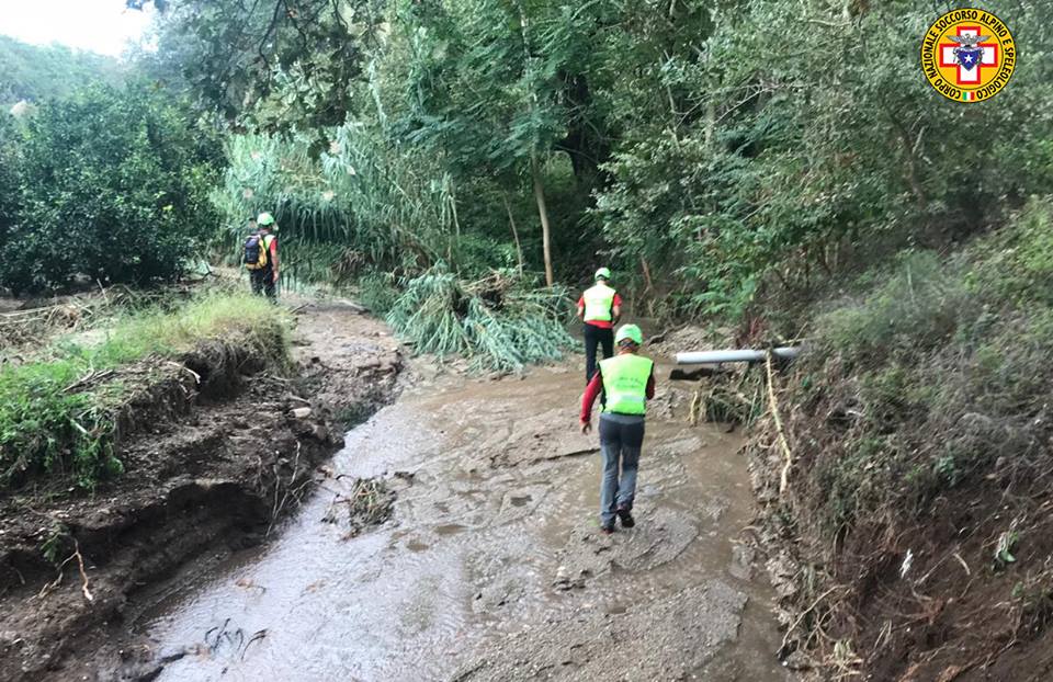 maltempo, calabria, soccorso alpino