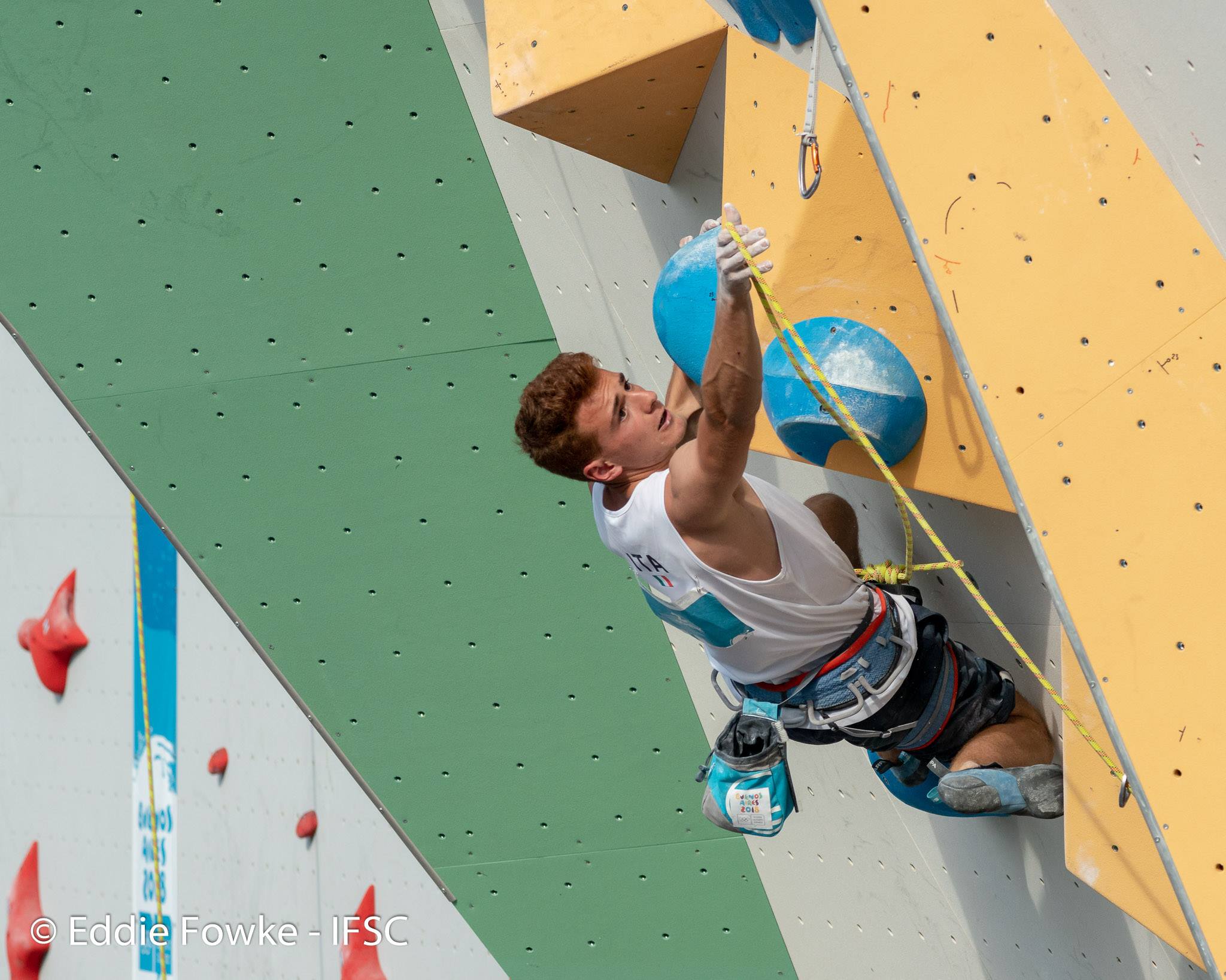 olimpiadi, buenos aires, arrampicata