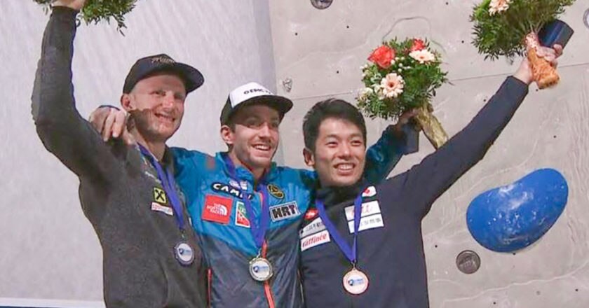 Stefano Ghisolfi, Marcello Bombardi, Francesco Vettorata, Coppa del Mondo Lead, arrampicata sportiva