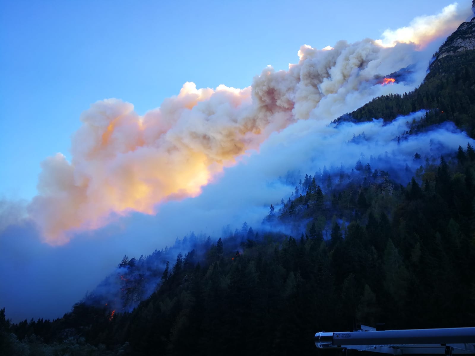incendio, cronaca