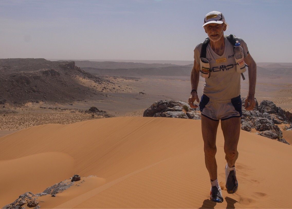 Marco Olmo, correre nel grande vuoto, Marathon des Sables, Ponte alle Grazie, libro
