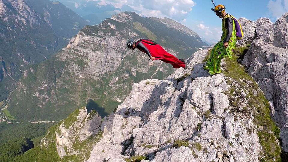Fabio Mardok, base jumping, Gran Sasso