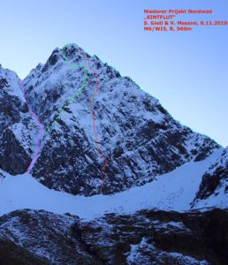 Sinflut, Simon Gietl, Vittorio Messini, Niederer Prijakt, Austria, Schober