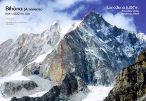 Nepal, Himalaya, Langdung, Jesús Ibarz, Edu Recio, Pablo Ruix, Bihâna, alpinismo