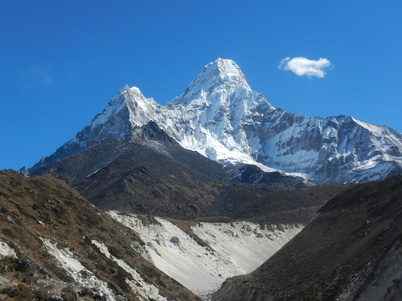 ama dablam, inquinamento, himalaya, nepal