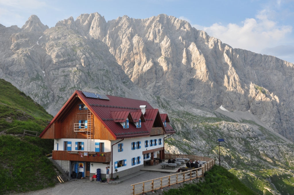 Il rifugio Marinelli, ai piedi del Coglians, Friuli