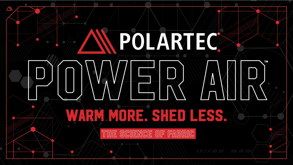 Polartec® Power Air™ - la prima tecnologia dei tessuti per ridurre la