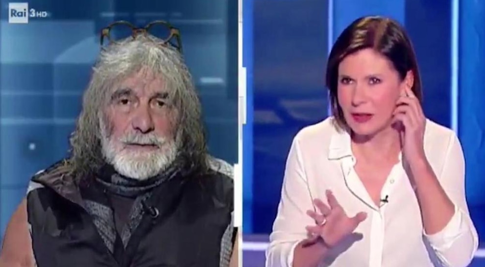 mauro corona, cartabianca, televisione