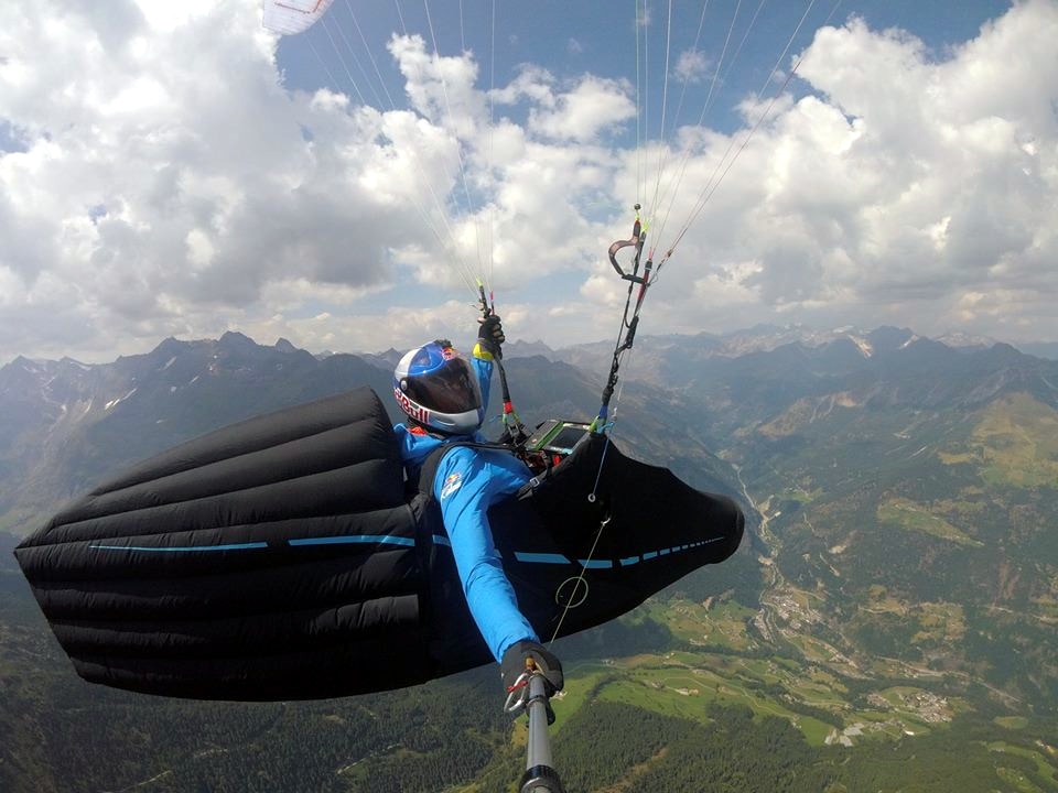 aaron durgati, parapendio, record