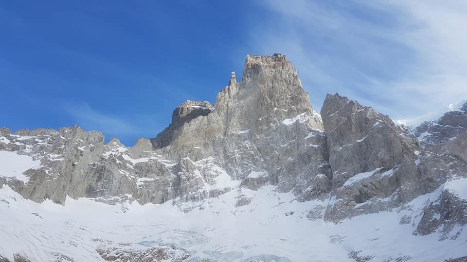 Patagonia, Cerro San Lorenzo, El Faro, Pilastro Sud, Martin Elias, François Poncet, Jérôme Sullivan