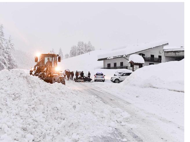 Valanga, Alpi Cozie, Sestriere, Soccorso Alpino