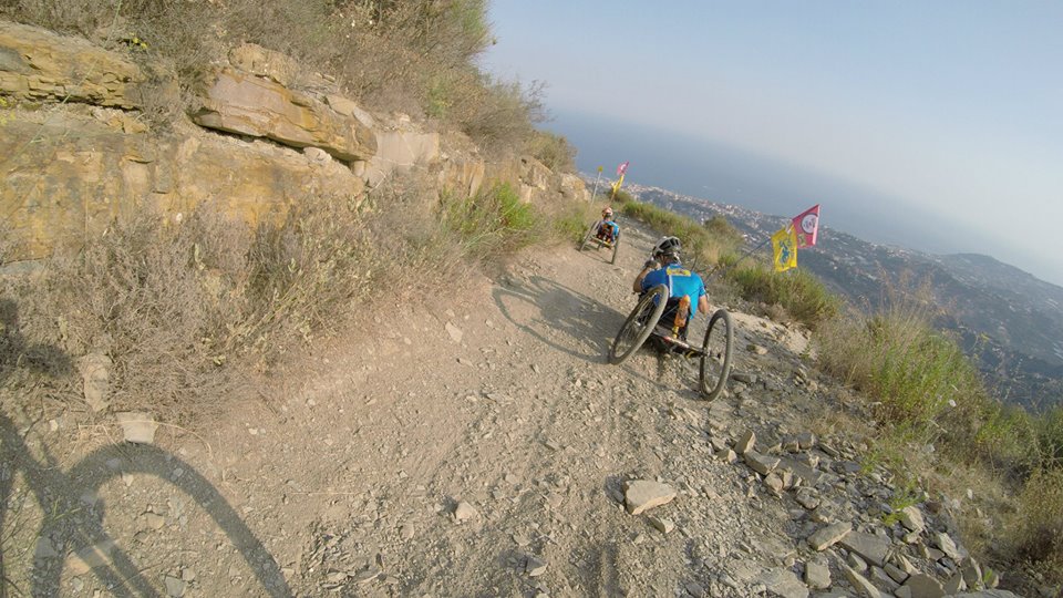 hand bike, Gran Sasso, turismo, disabilità, Alex Zanardi