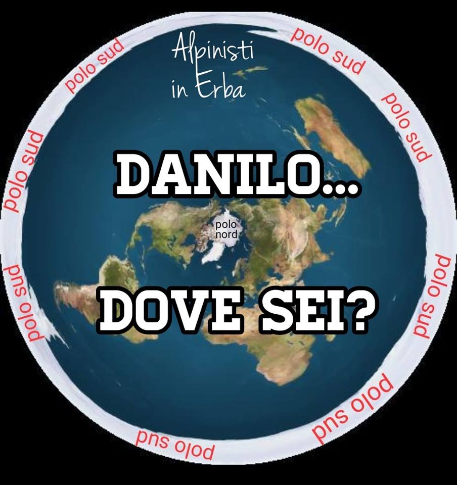 Danilo Callegari, Alpinisti in Erba, Terrapiattisti