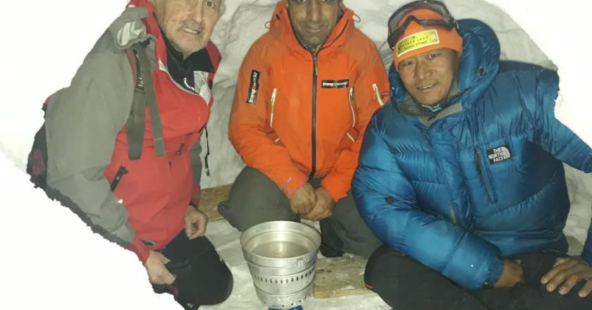 Monte Bianco, Grands Jorasses, Marc Batard, Natale, Everest