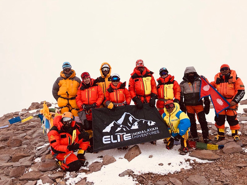 Nepal, Aconcagua, turismo, Migma Gyabu Sherpa, Sud America
