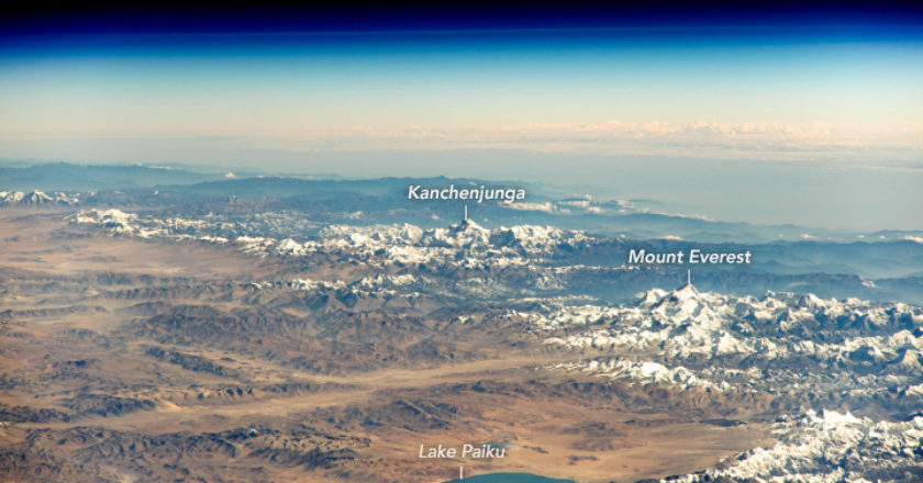 Nasa, ISS, Everest, Kanchenjunga, Himalaya