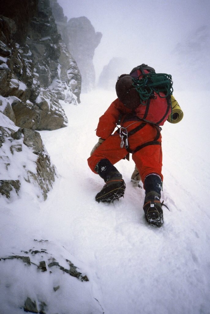 Scalata a campo uno del K2 inverno 1987 88 foto Krzysztof Wielicki - Foto @ Wielicki