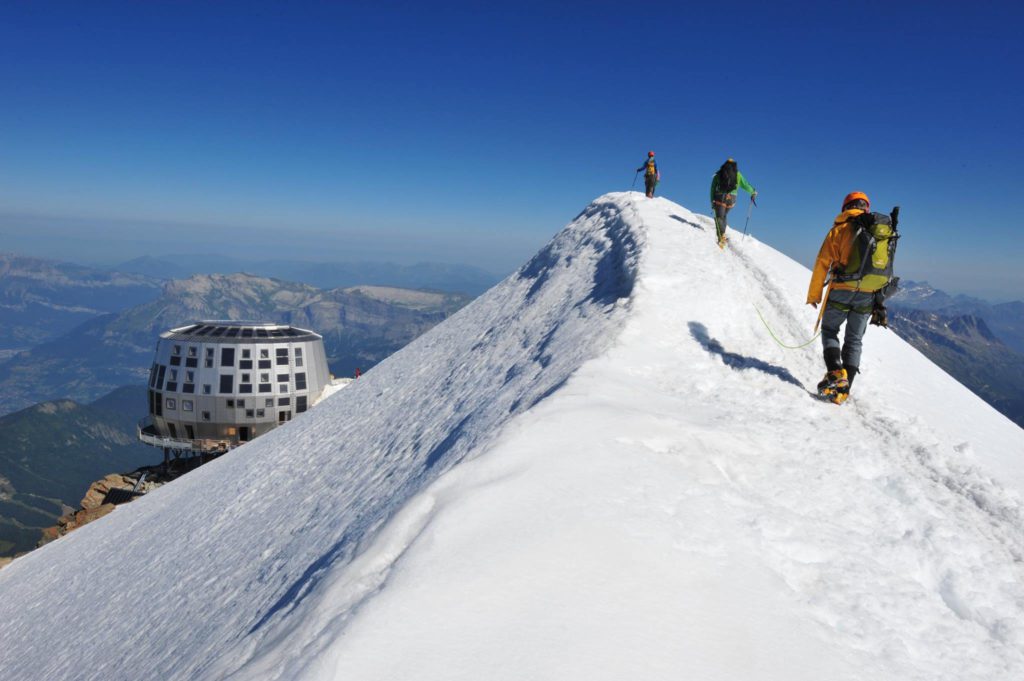 Goûter, monte bianco, alpinismo, rifugio