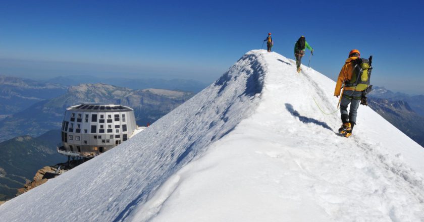 Goûter, monte bianco, alpinismo, rifugio