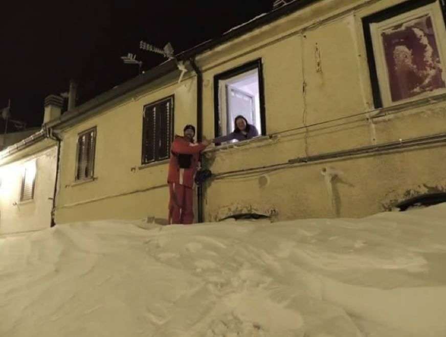 Molise, Capracotta, neve, gennaio, record
