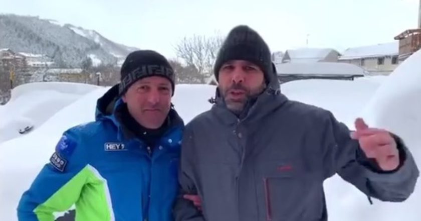 Checco Zalone, Roccaraso, Neve, Quo Vado?
