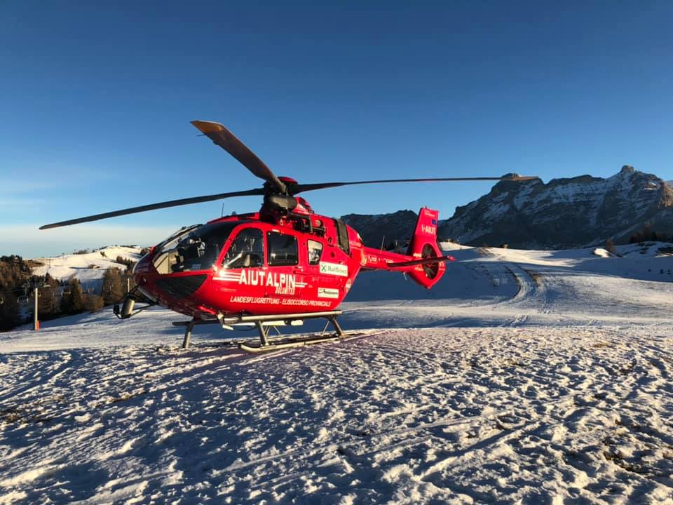 incidente montagna, sci, renon, alto adige