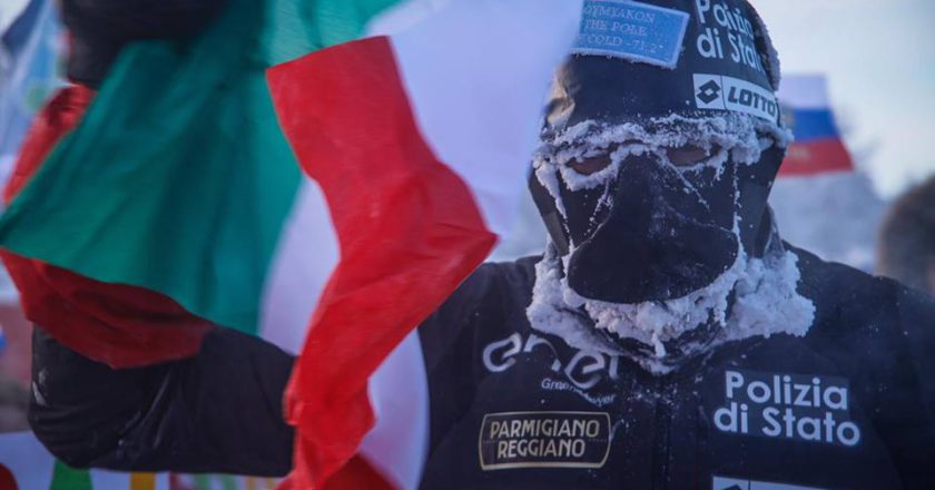 Paolo Venturini, Siberia, Polizia di Stato, Russia, Oymyakon