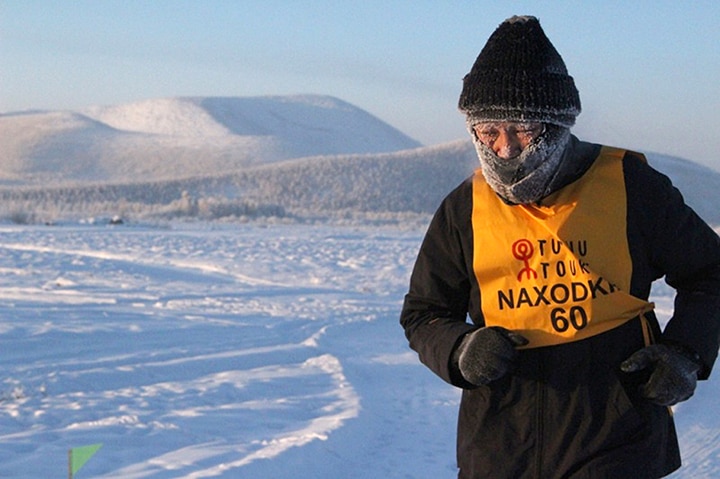 Jacuzia, maratona, coldest race, siberia, russia, runners
