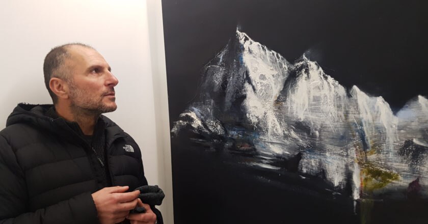 Angelo Bellobono, arte, appennino, mostre
