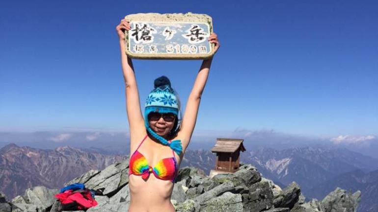 Gigi Wu, bikini climber, Taiwan, incidente, elisoccorso