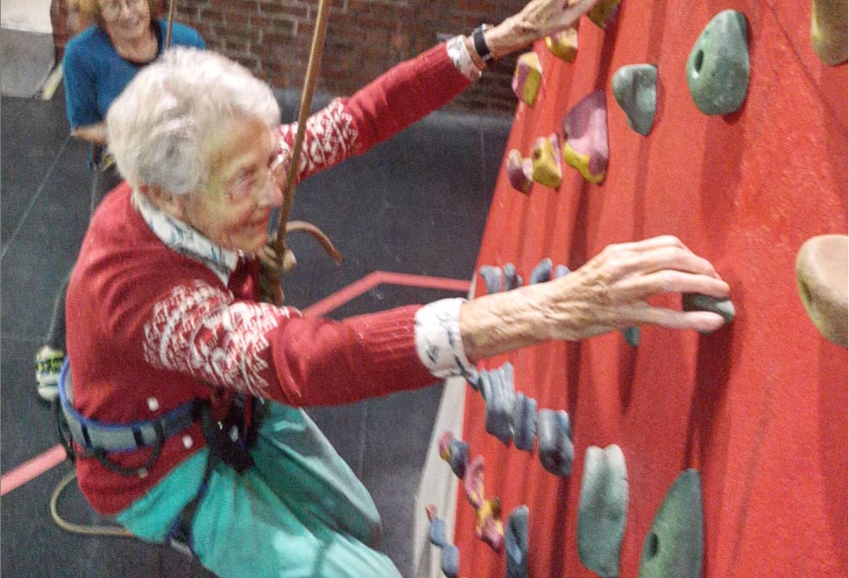 spidergran, climber, Greta Plowman, Manchester, Guinness World Record