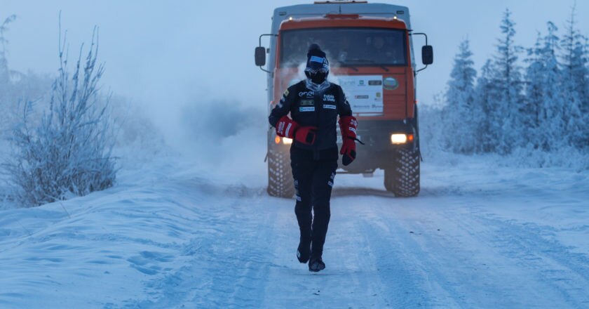 Paolo Venturini, Monster Frozen, Oymyakon, Siberia, running