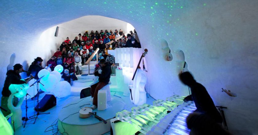 ice music festival, presena, passo del tonale, musica, concerti, igloo, ice dome, tim linhart