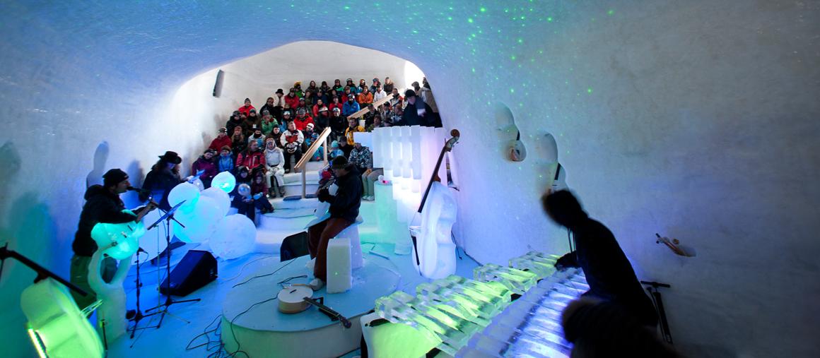 ice music festival, presena, passo del tonale, musica, concerti, igloo, ice dome, tim linhart