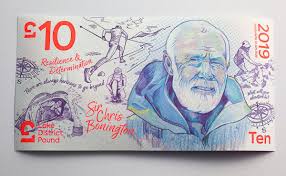 Sir Chris Bonington, sterline, lake district, inghilterra, lake district pound