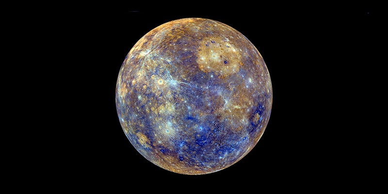 Mercurio, sistema solare, ghiaccio, poli. glaciazione, ghiacciai, spazio