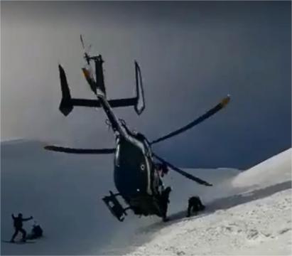 Photo of Alta Savoia, un incredibile salvataggio in elicottero