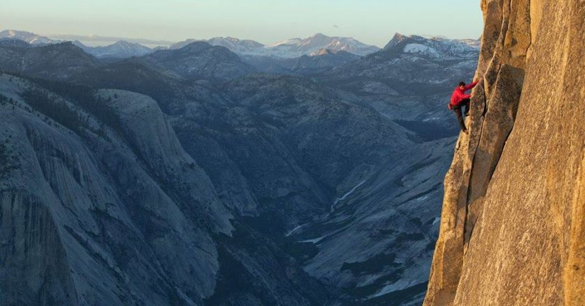 Alex Honnold. Free Solo, Banff, cinema, Bafta 2019, Academy awards, El Capitan