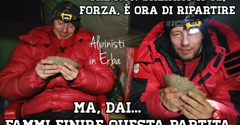 Alex Txikon, alpinisti in erba, daniele nardi, humor in quota, invernali, k2, Nanga Parbat, sperone mummery