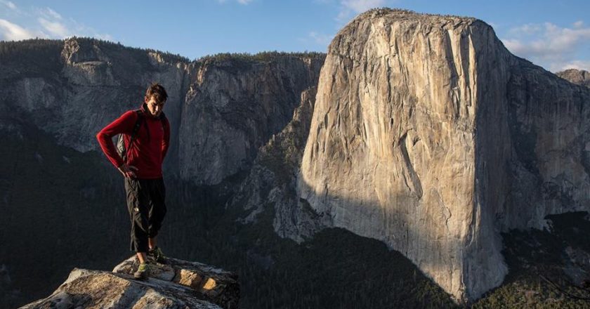 Alex Honnold, Free Solo, Elizabeth Vasarhelyi, Jimmy Chin, El Capitan, What if He falls, New York Times, Oscar