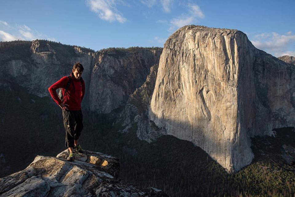 Alex Honnold, Free Solo, Elizabeth Vasarhelyi, Jimmy Chin, El Capitan, What if He falls, New York Times, Oscar