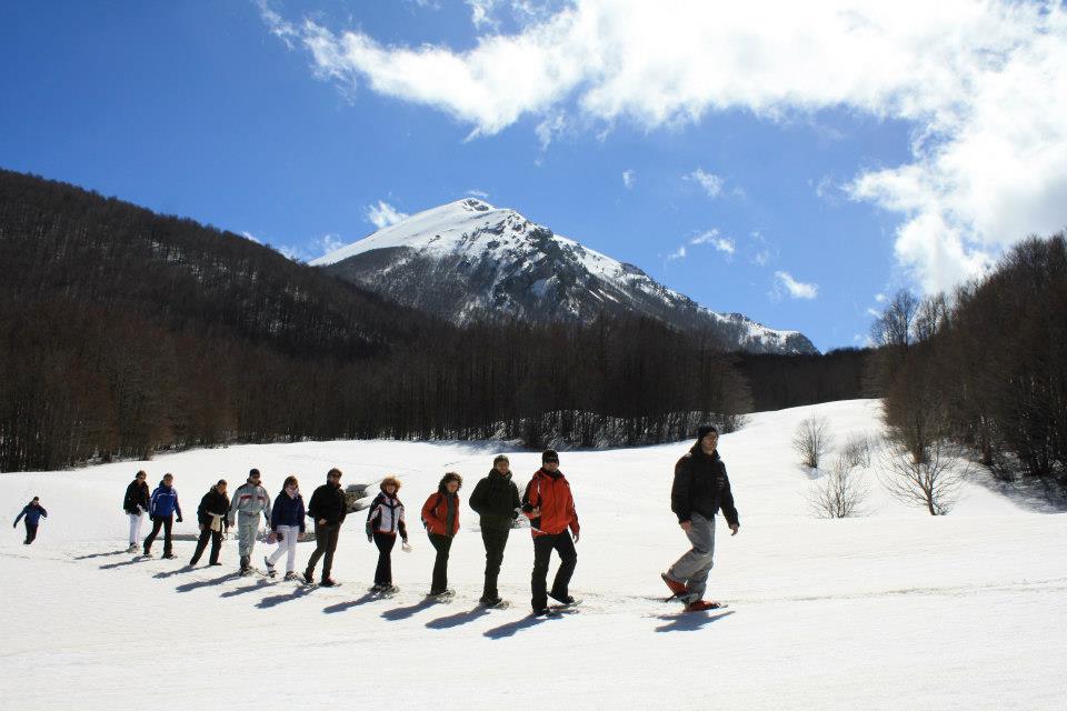 Ciaspolata sul Pollino, foto Infopollino