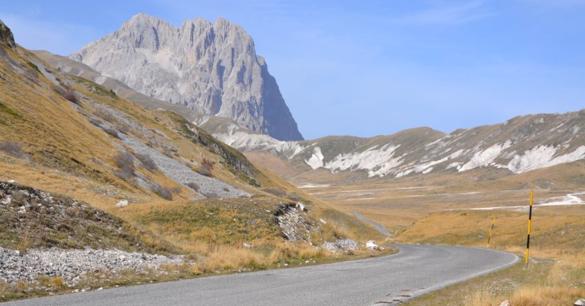 Veduta del Gran Sasso da Campo Imperatore