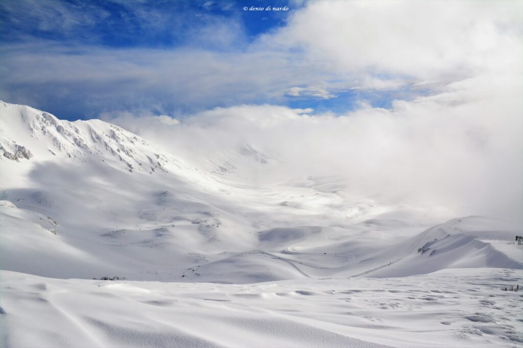 Uno scatto lungo la salita al Rifugio Duca degli Abruzzi - Foto Denio Di Nardo