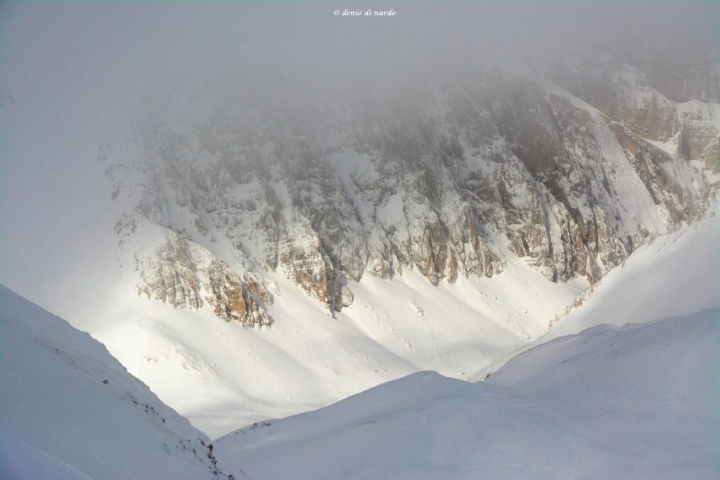 Uno scatto lungo la salita al Rifugio Duca degli Abruzzi - Foto Denio Di Nardo