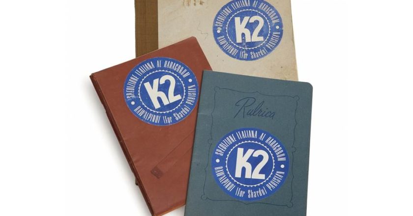 Asta Montagna, Aste Bolaffi, Ugo Angelino, K2, 1954, Walter Bonatti, Ardito Desio, memorabilia, Moncler
