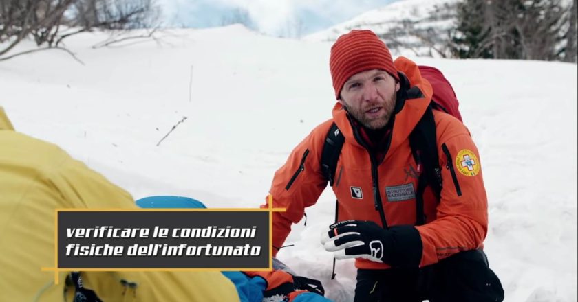 soccorso alpino, CNSAS, incidente, sicuri in montagna, tutorial