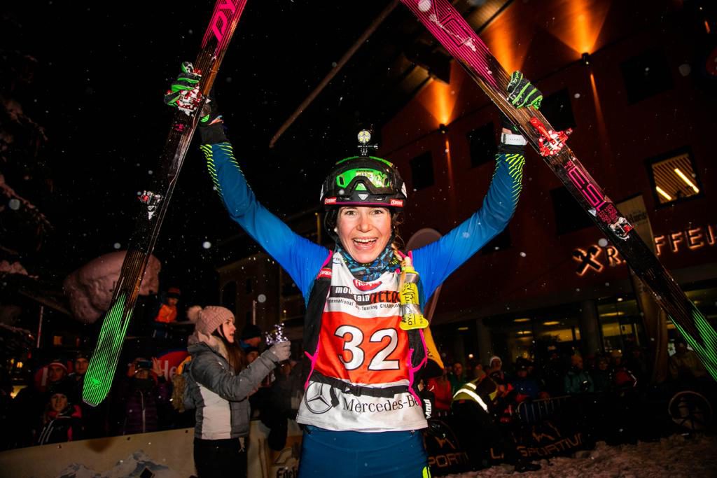 Alba De Silvestro contenta all