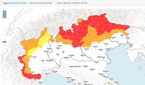 valanghe, pericolo, alpi, aineva, brennero maltempo