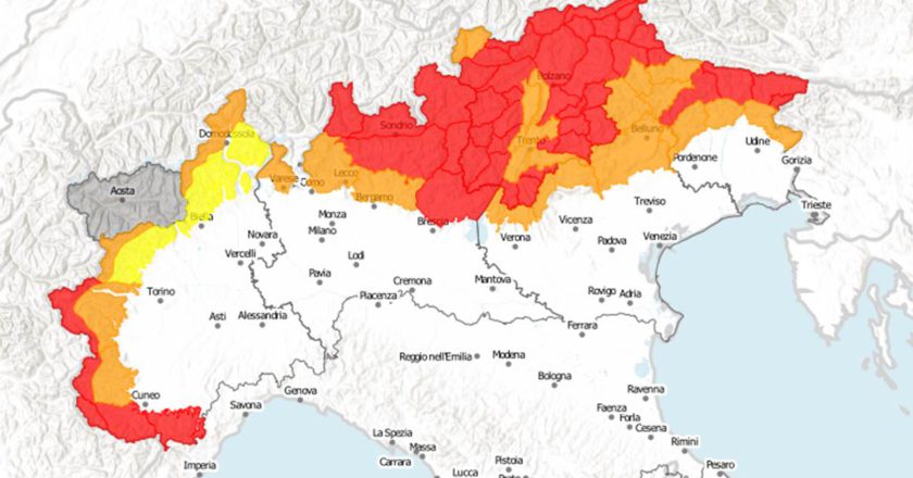 aineva, meteomont, arpa, pericolo valanghe, Alpi
